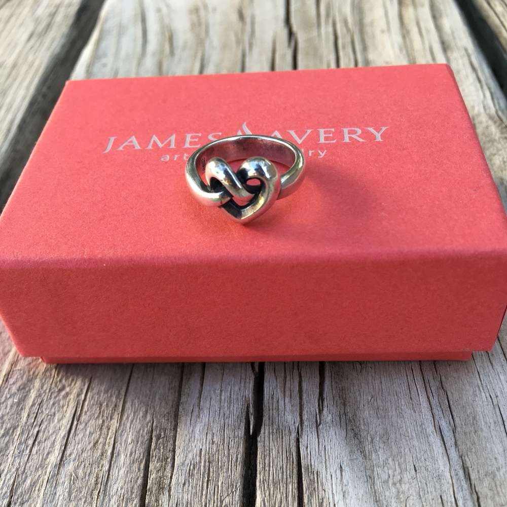 James Avery Heart Knot Ring